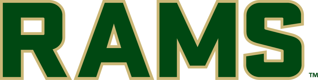 Colorado State Rams 2015-Pres Wordmark Logo diy DTF decal sticker